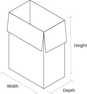 Box Liner Dimensions